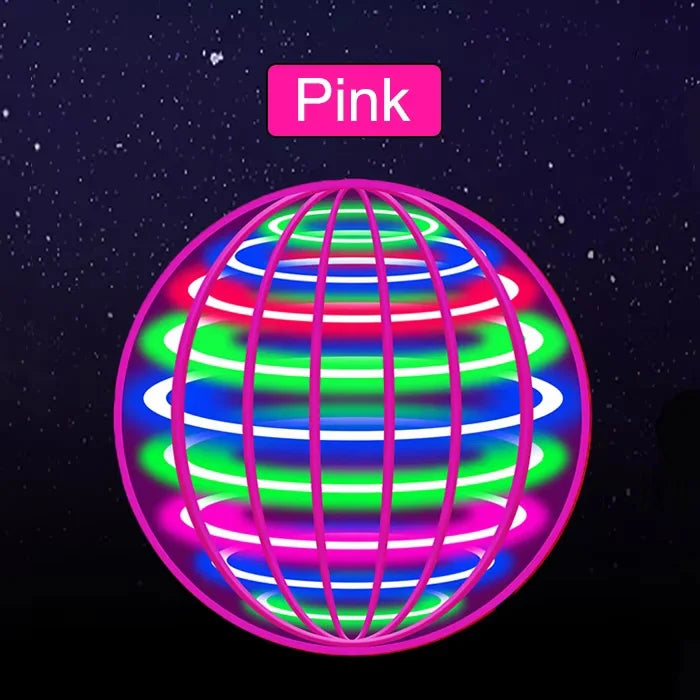 LED Flying Ball Toy (Automatic Floating UFO Spinner with Lights)