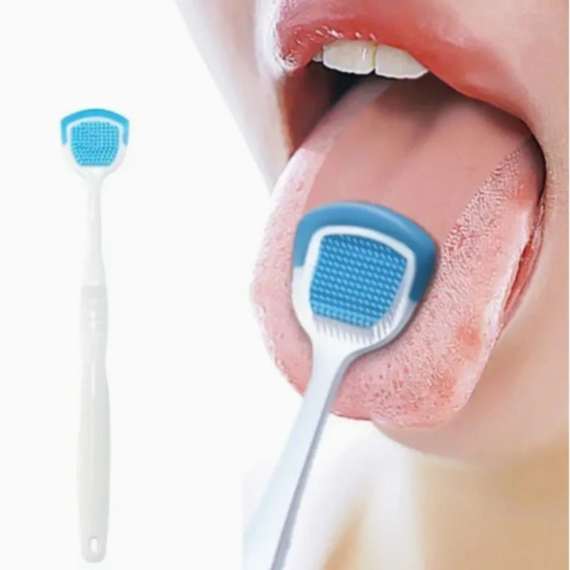 Tongue Scraper for Bad Breath Removal (Oral Hygiene Cleaner Tool)