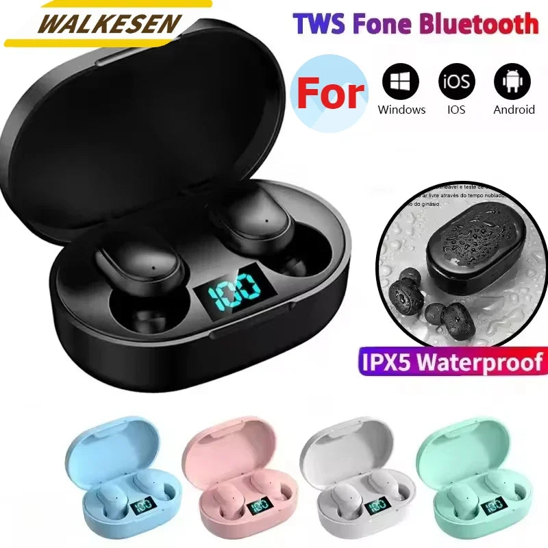 E6S TWS Wireless Bluetooth Earbuds