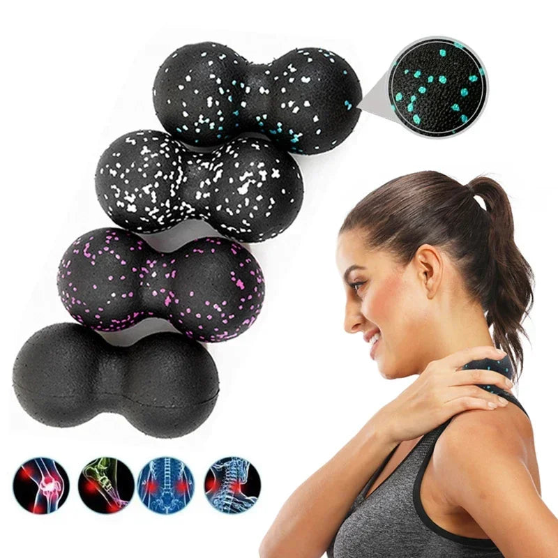 EPP Peanut Massage Ball 8cm – Fascia Muscle Trigger Point Therapy Ball