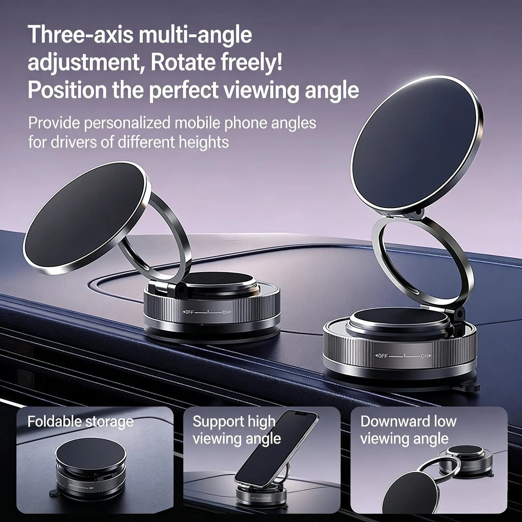 360° Magnetic Suction Car Phone Holder