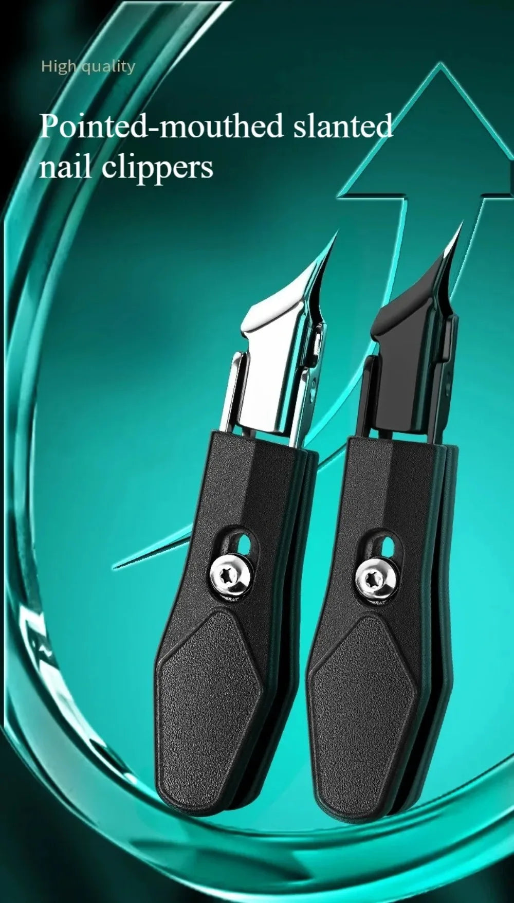25° Slanted Edge Nail Clipper – Professional Ingrown Toenail Tool