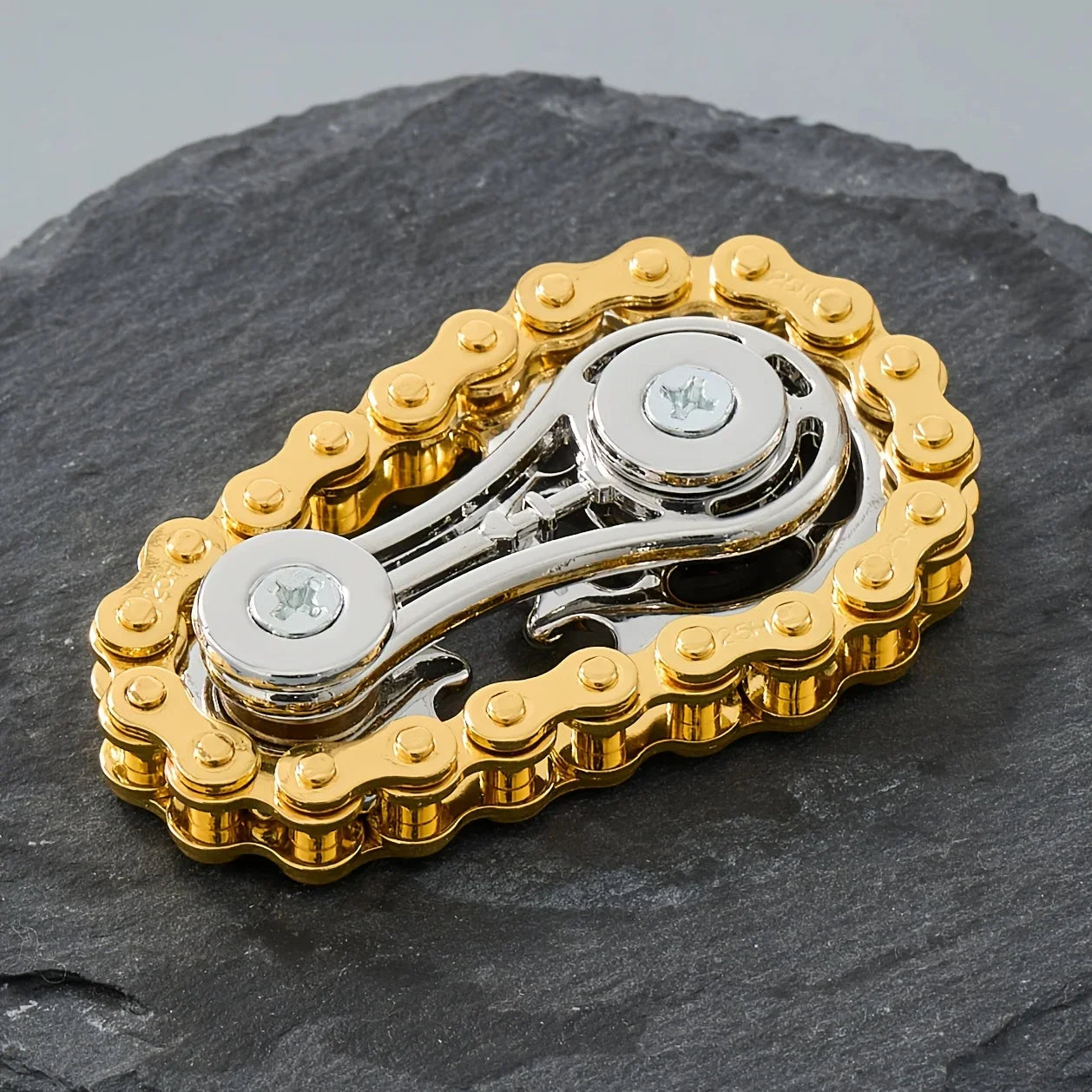 Metal Flywheel Fidget Spinner with Gyro Design