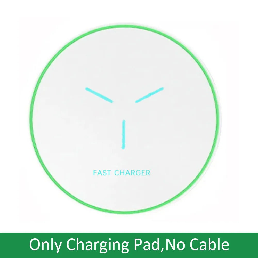 Fast Wireless Charging Pad for iPhone & Samsung