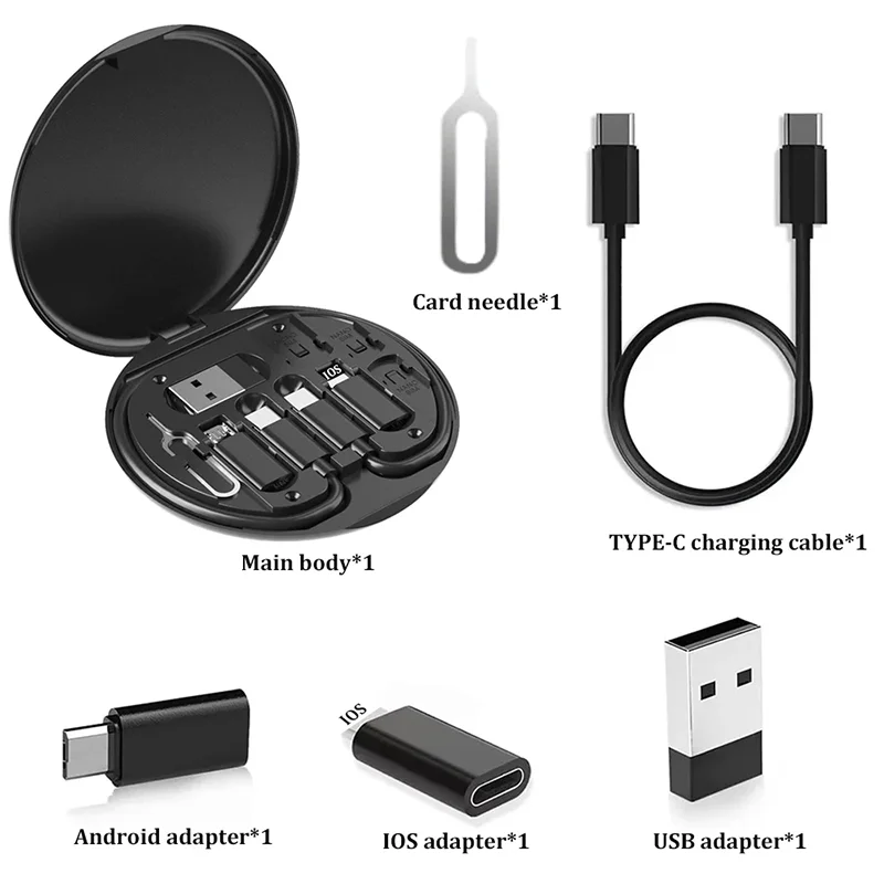 Multi USB-C Fast Charging Adapter Cable Kit
