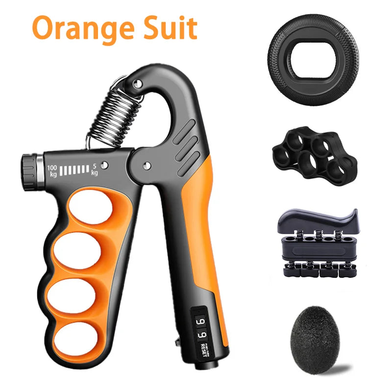 Adjustable Hand Grip Strength Trainer (5–100kg)