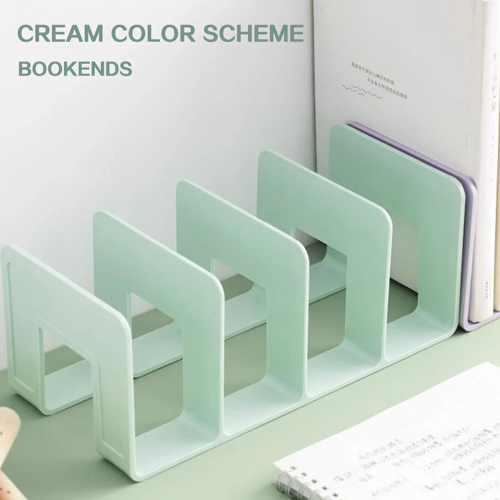 Macaron Color Desktop File & Book Organizer
