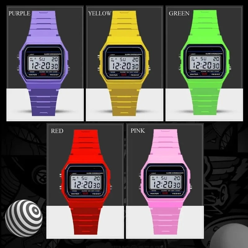 Luxury Digital Sport Watch with LED Display