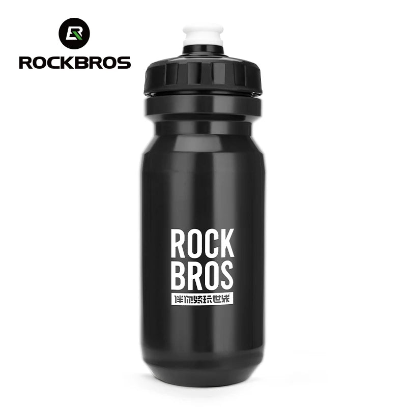 ROCKBROS 600ml Cycling Water Bottle (Squeeze Sports Bottle for MTB & Road Bike)