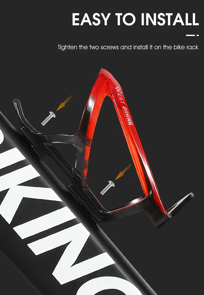 West Biking Ultralight Bicycle Bottle Cage (MTB & Road Bike Holder)