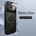 Luxury Matte MagSafe Armor Case for iPhone (Shockproof Protective Cover)