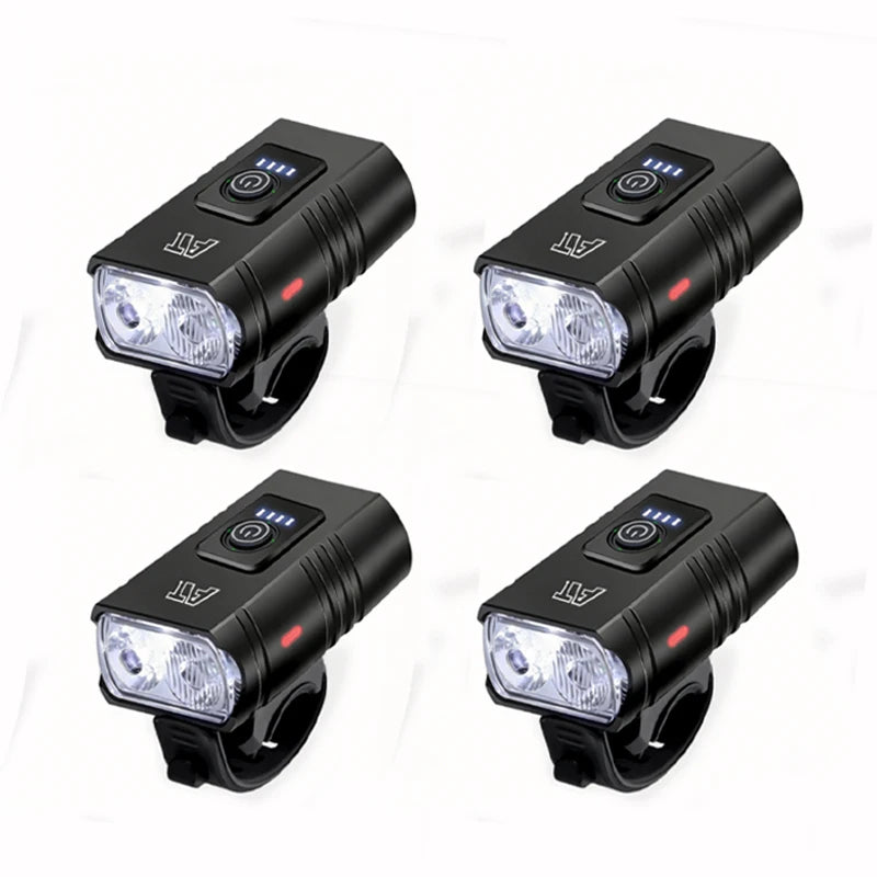High Bright LED Bicycle Front Light (6 Modes MTB & Road Bike Headlight)