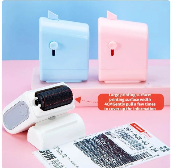Privacy Roller Stamp (Confidential Data Protection Tool)