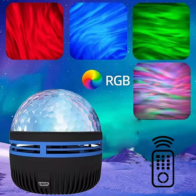 Galaxy Star Projector Night Light for Bedroom