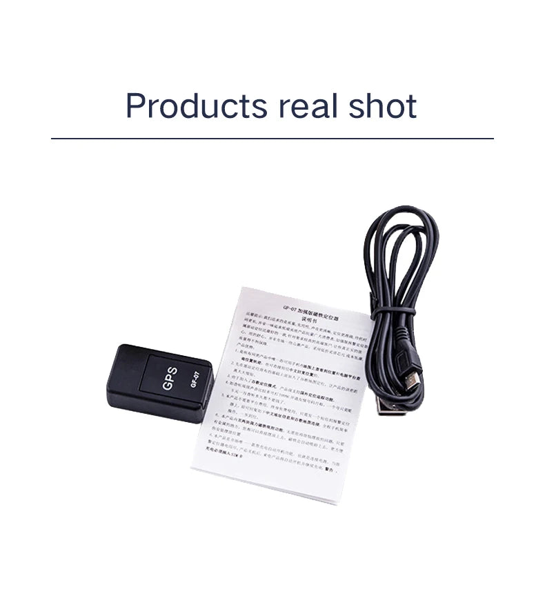 GF07 Mini GPS Tracker for Car, Pets & Kids (Magnetic Vehicle Locator)