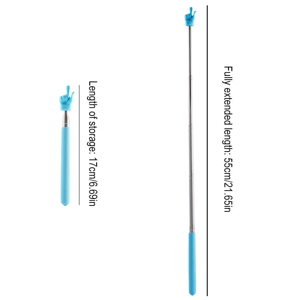 Retractable Teacher Pointer Stick – Stainless Steel Telescopic Hand Pointer