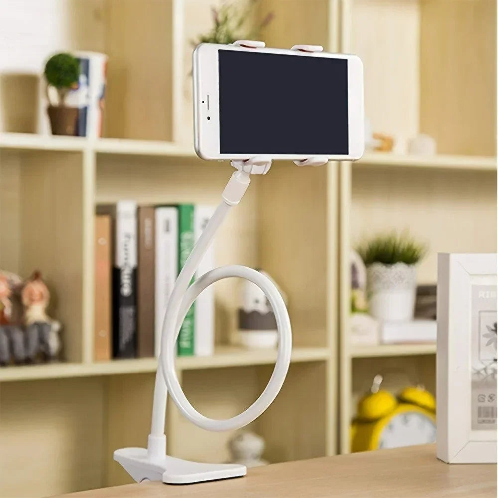 Adjustable Long Arm Phone Stand for Bed & Desk (360° Lazy Mount)