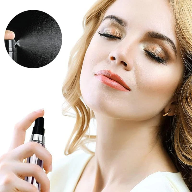 Portable Perfume Atomizer 5ml – Refillable Travel Spray Bottle (1/4 Pack)