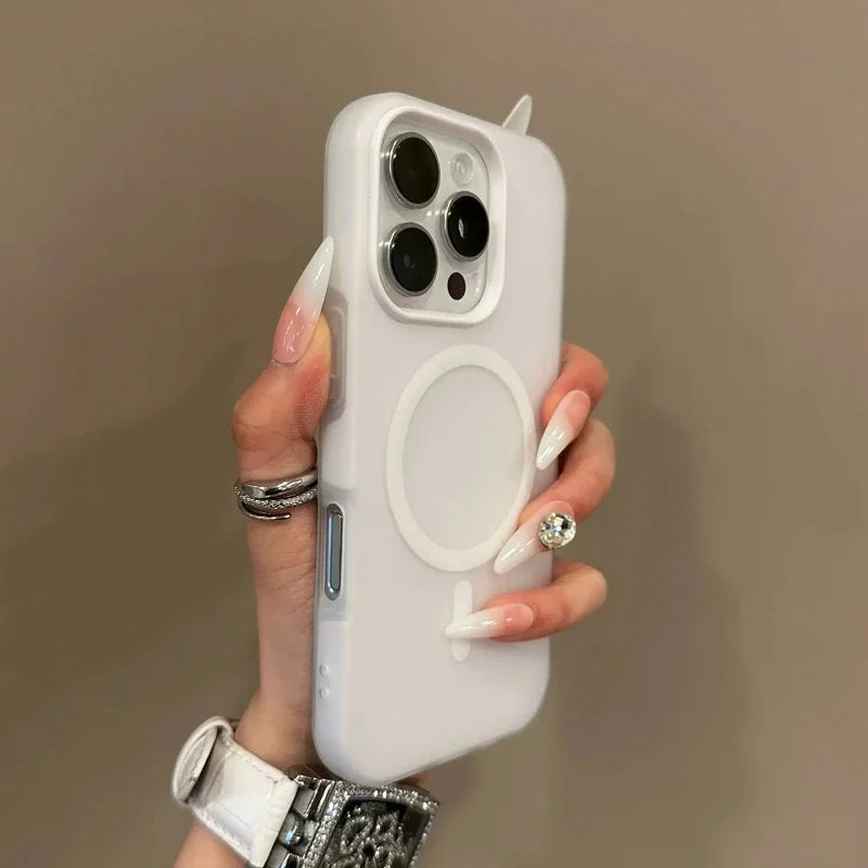 MagSafe Candy Matte iPhone Case (Magnetic Wireless Charging Cover)