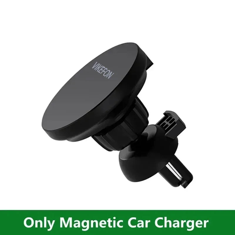 Magnetic Wireless Car Charger Mount for iPhone