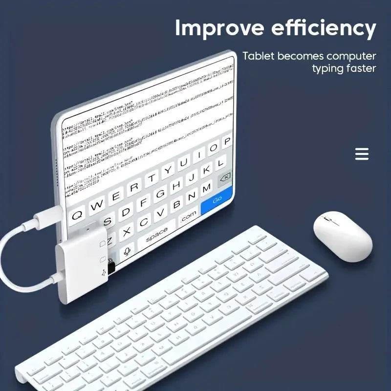 3-in-1 USB-C SD/TF Card Reader Adapter