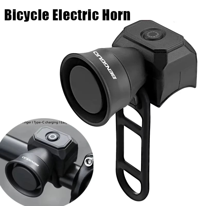 Electric Bicycle Horn (120dB Loud Waterproof Bike Bell)