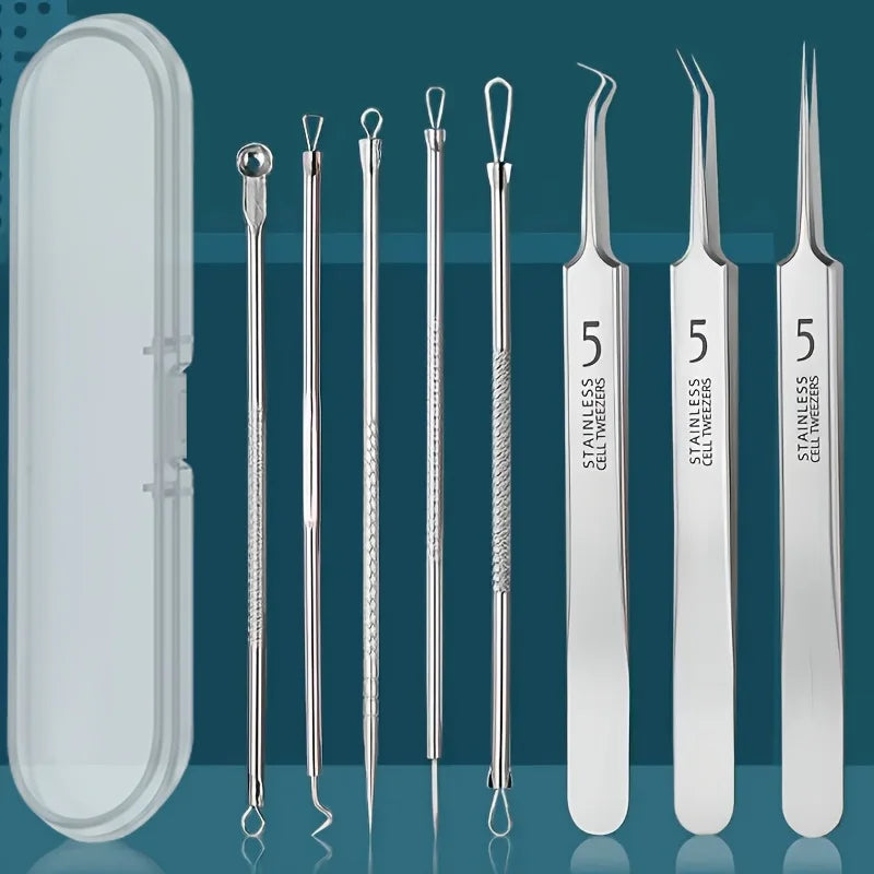 8-Piece Blackhead & Acne Remover Kit