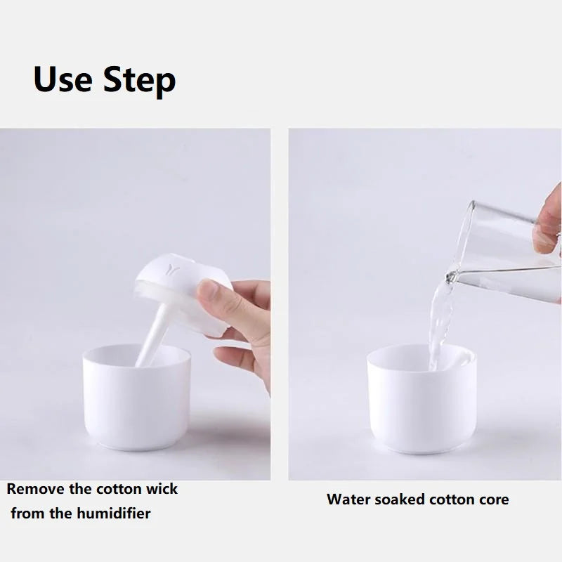 250ML USB Mini Air Humidifier & Essential Oil Diffuser with LED Light