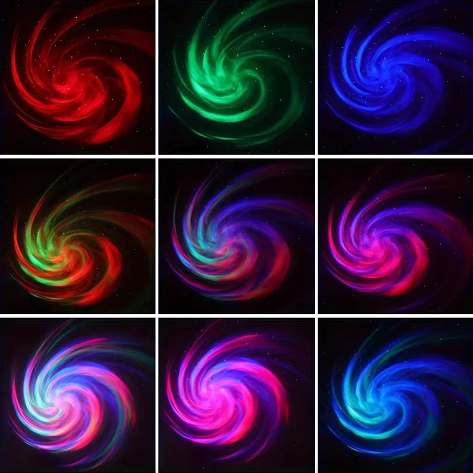 LED Galaxy Sky Projector Night Light