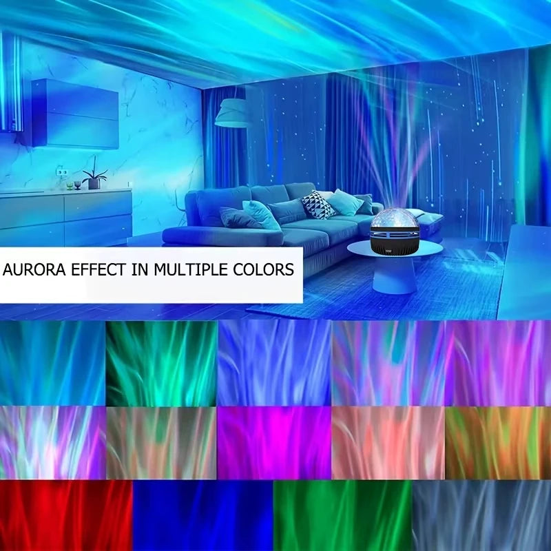 Galaxy Star Projector Night Light for Bedroom
