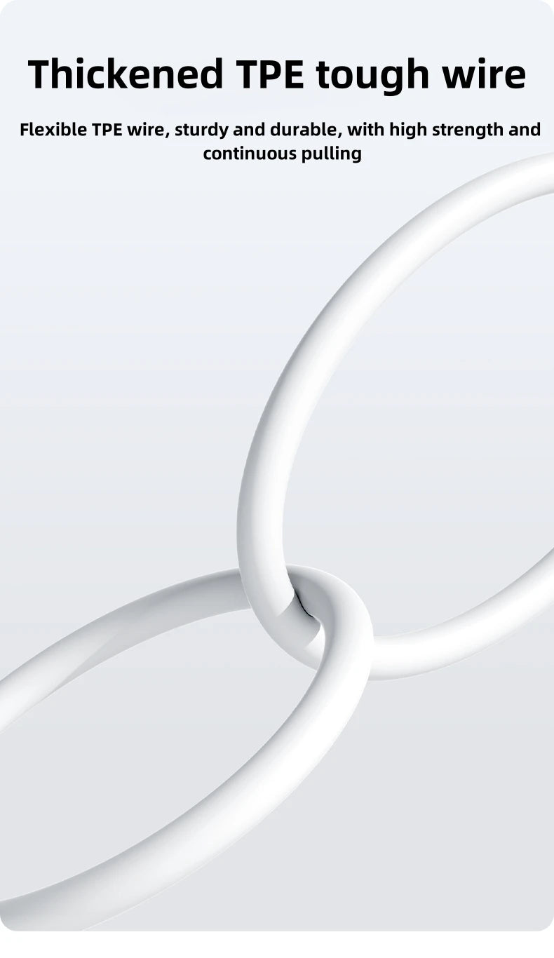Fast Charging Cable USB-C to Lightning & USB-C to USB-C
