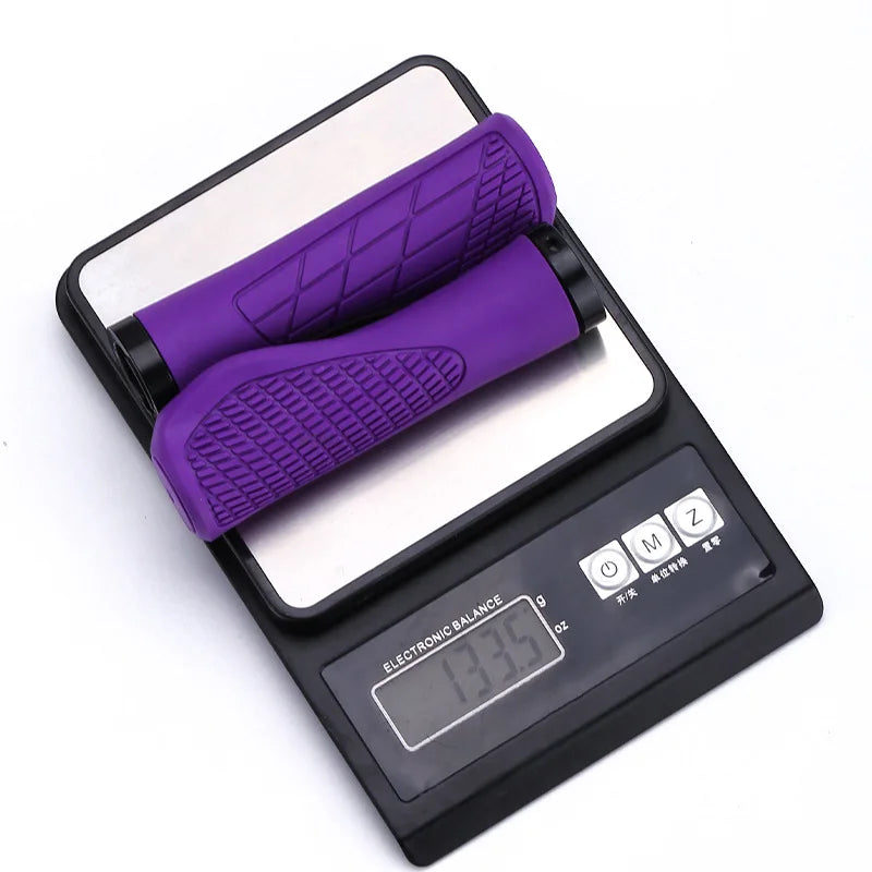 Bicycle Handlebar Lock-On Grips (MTB Soft Rubber)