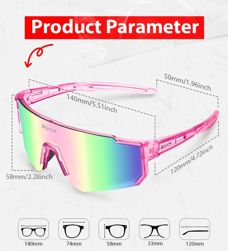 SCVCN UV400 Outdoor Cycling Sunglasses