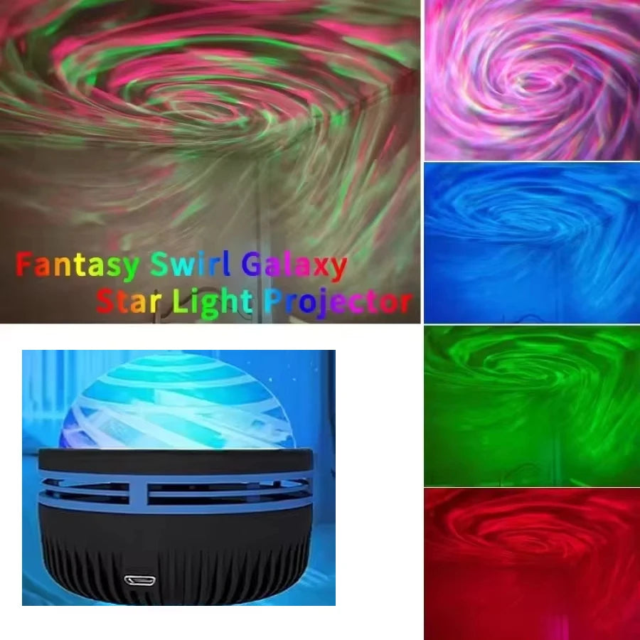 LED Galaxy Sky Projector Night Light