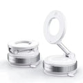 Rotating Magnetic Phone Holder with Vacuum Suction