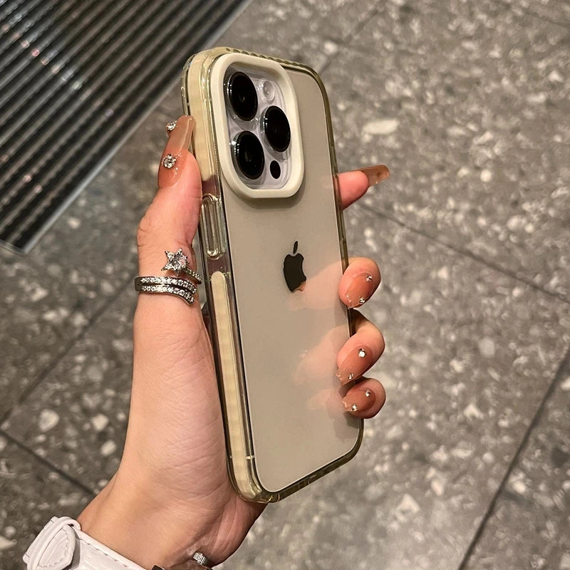 Clear Shockproof TPU iPhone Case (Transparent Protective Cover)