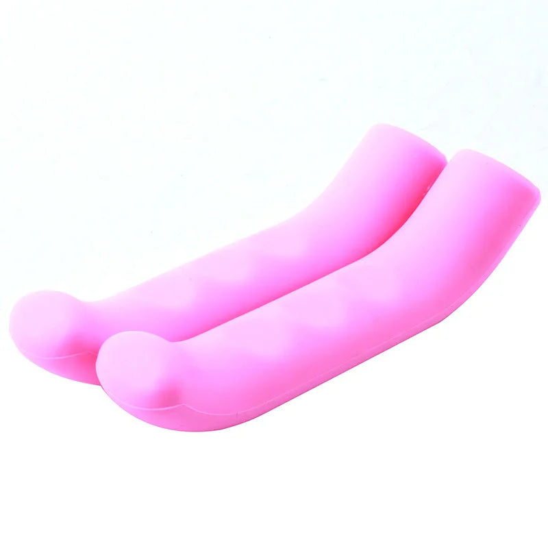 Silicone MTB Bicycle Brake Handle Grip Covers (Anti-Slip Protection)