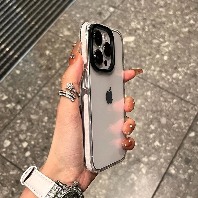 Clear Shockproof TPU iPhone Case (Transparent Protective Cover)