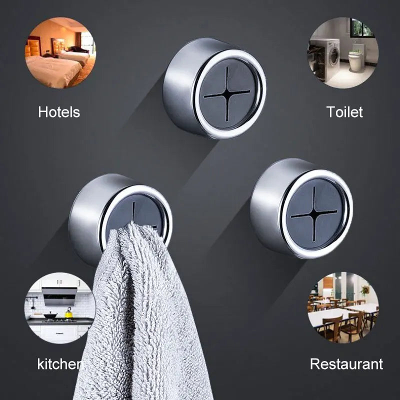 Kitchen Dishcloth & Towel Wall Clips (3PCS)