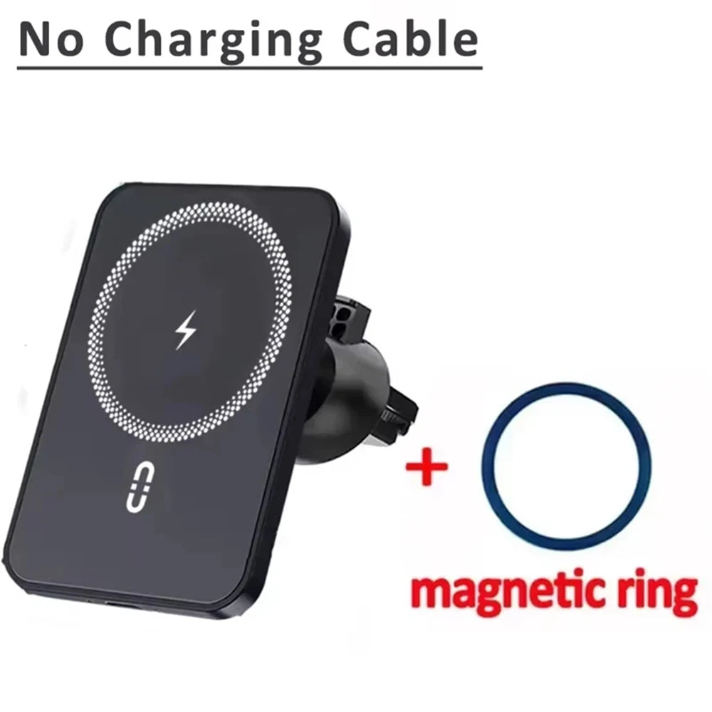 Magnetic Wireless Car Charger Phone Holder