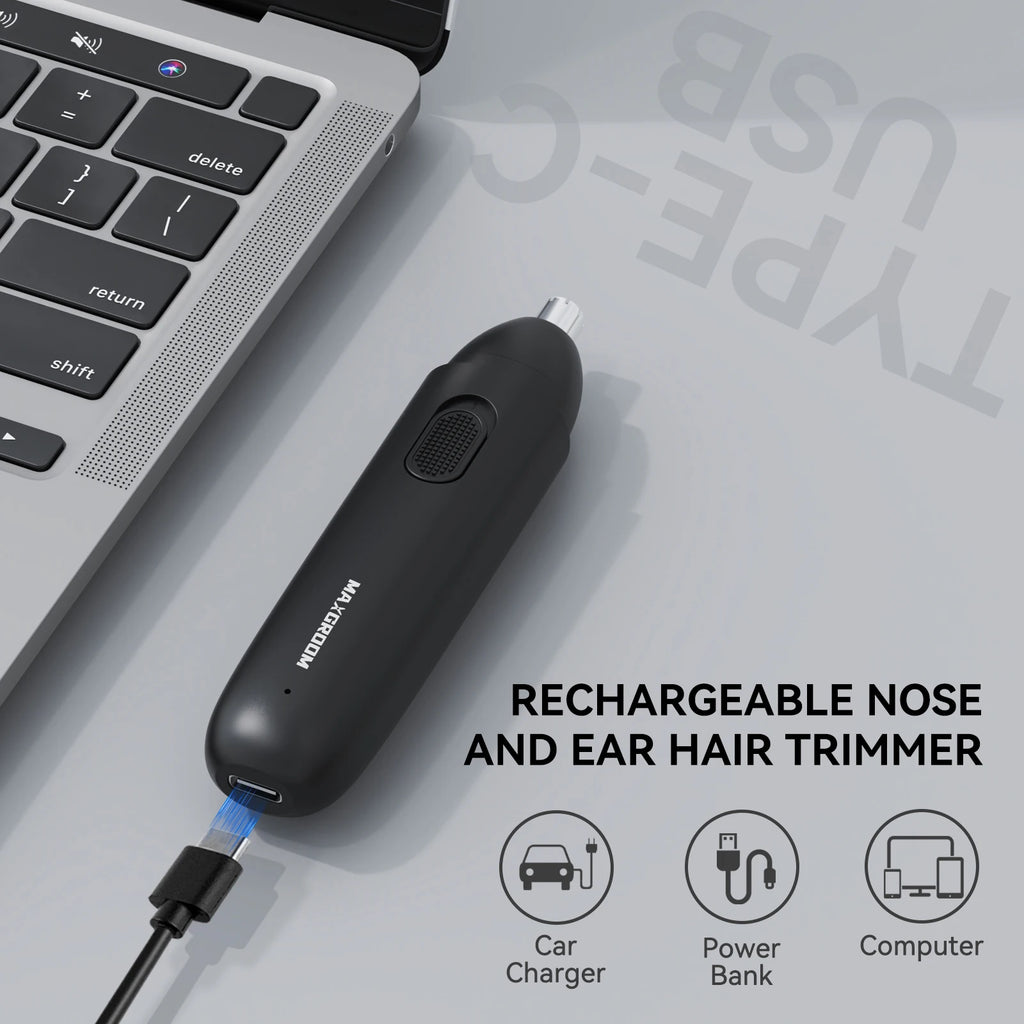 Rechargeable Nose Hair Trimmer for Men