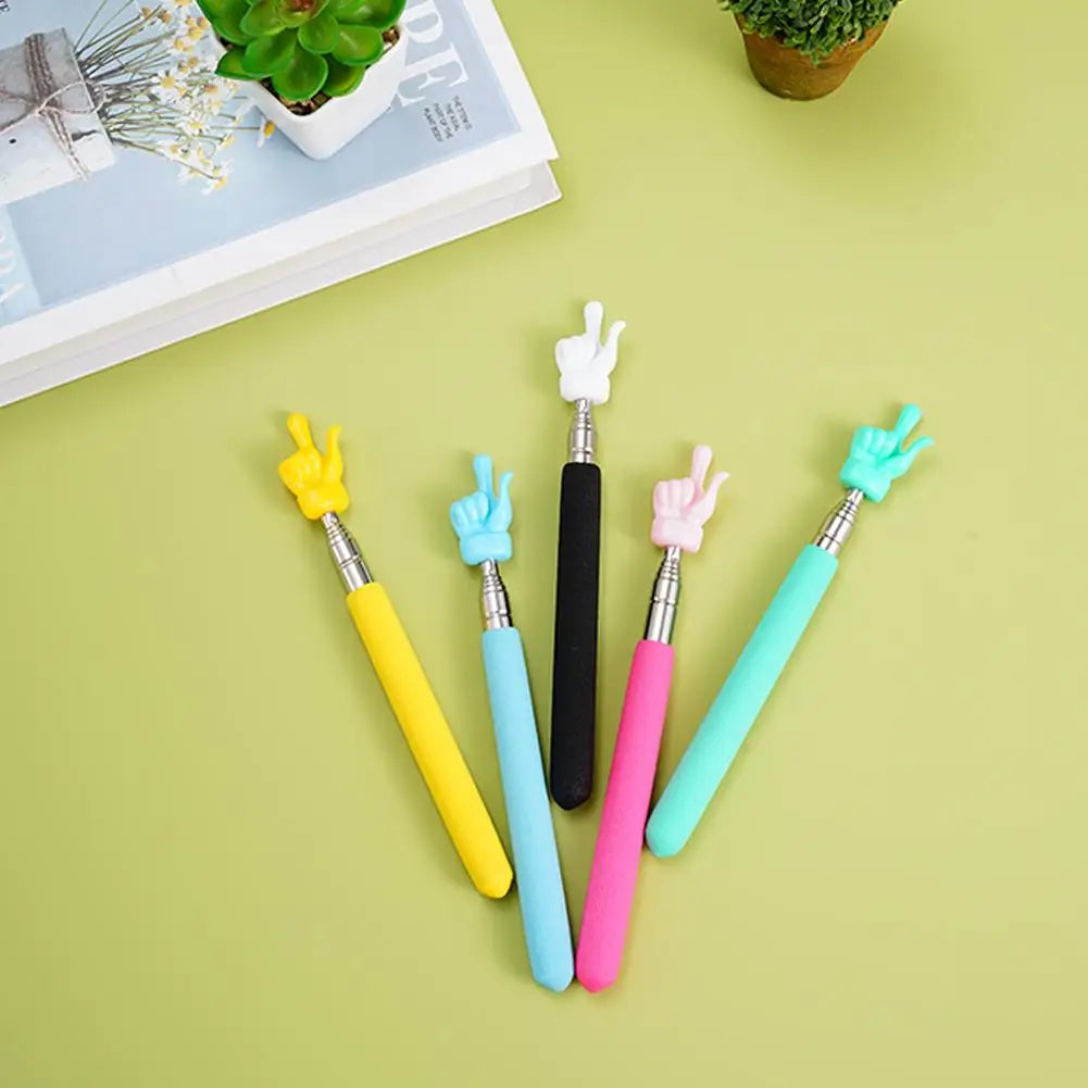 Retractable Teacher Pointer Stick – Stainless Steel Telescopic Hand Pointer