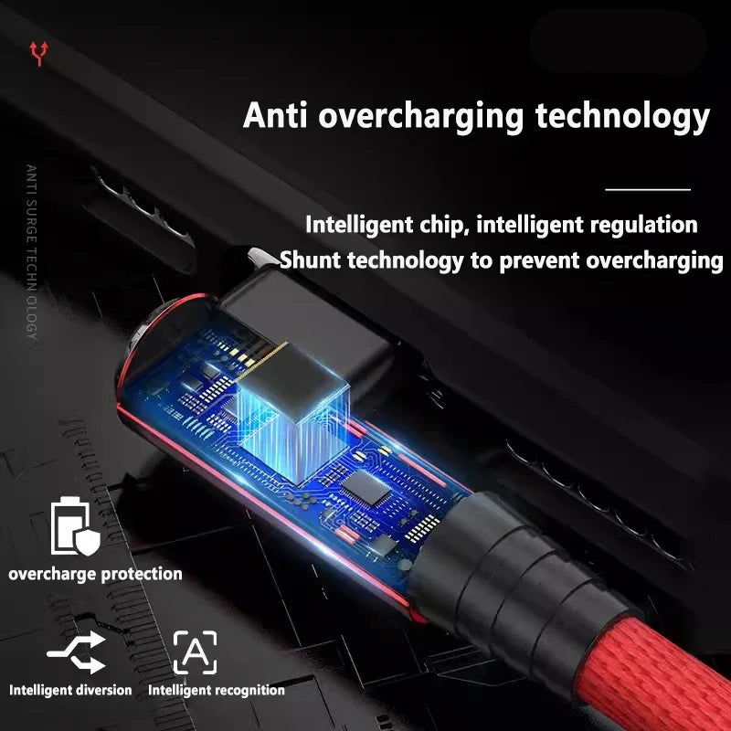 90° Angled Fast Charging Cable for iPhone