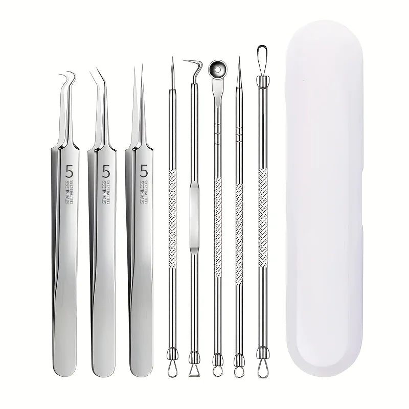 8-Piece Blackhead & Acne Remover Kit