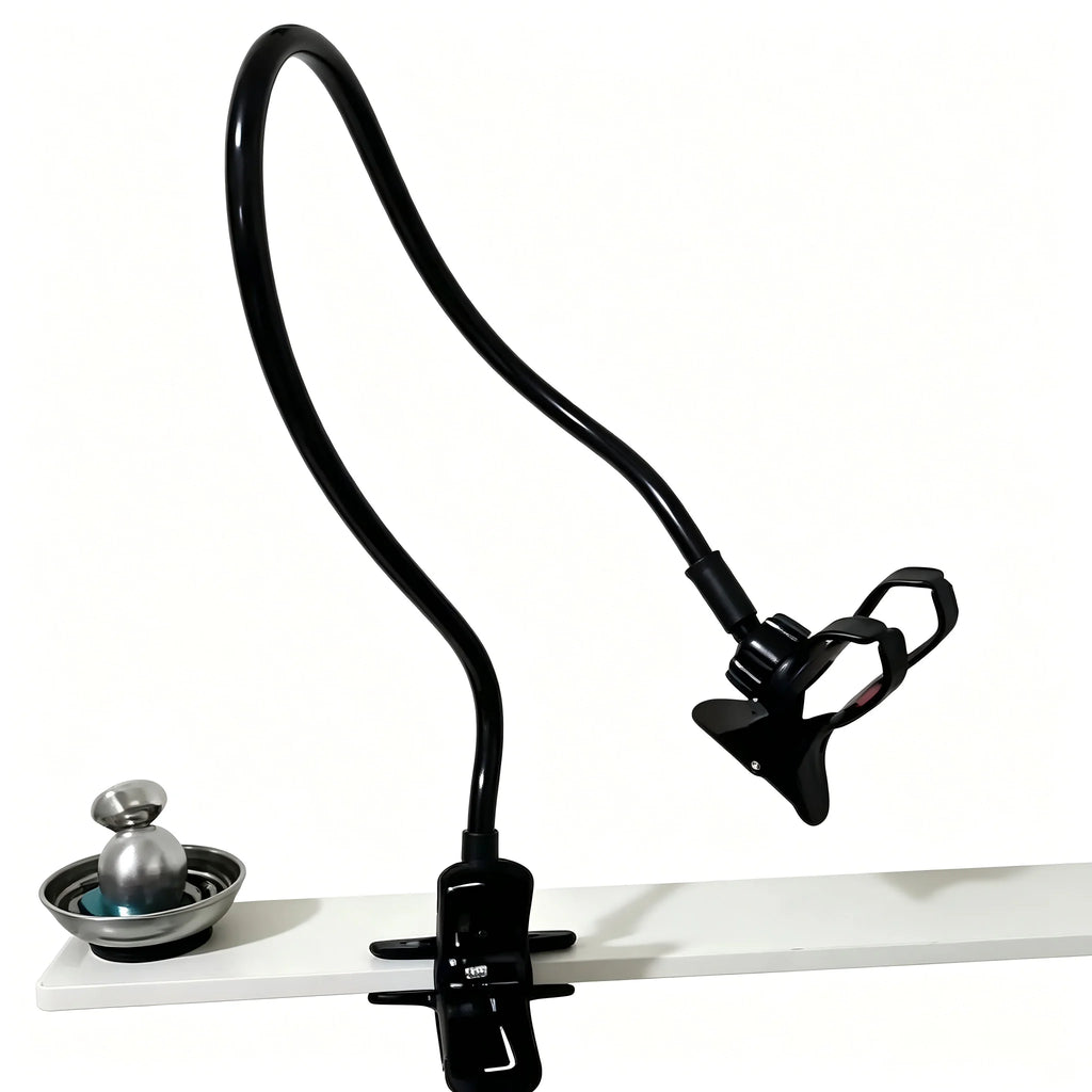 Adjustable Long Arm Phone Stand for Bed & Desk (360° Lazy Mount)
