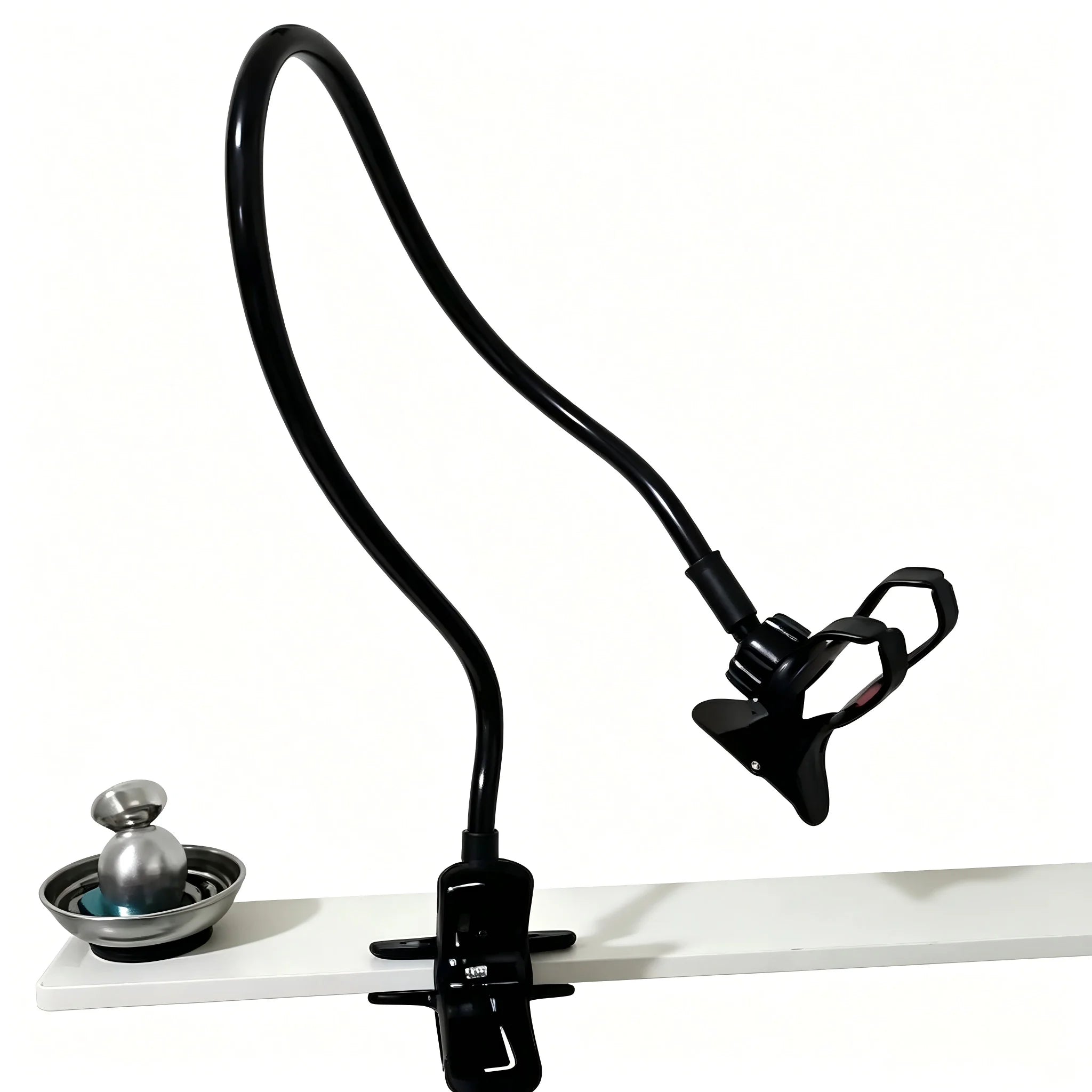 Adjustable Long Arm Phone Stand for Bed & Desk (360° Lazy Mount)