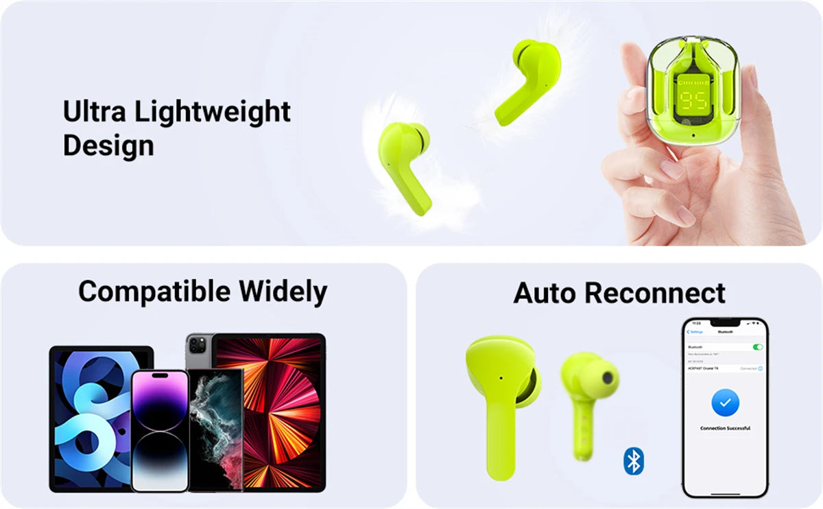 Air31 TWS Wireless Bluetooth Earbuds