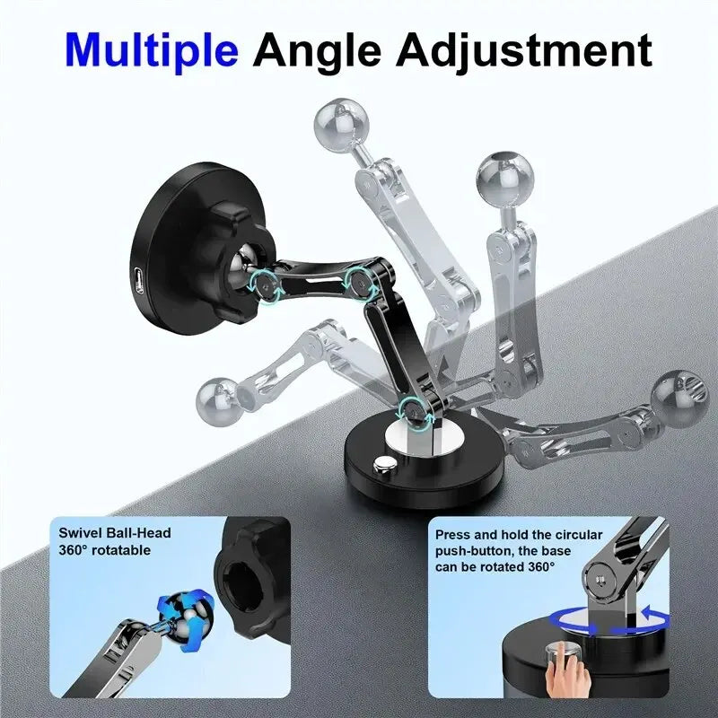 Magnetic Wireless Car Charger Mount for iPhone