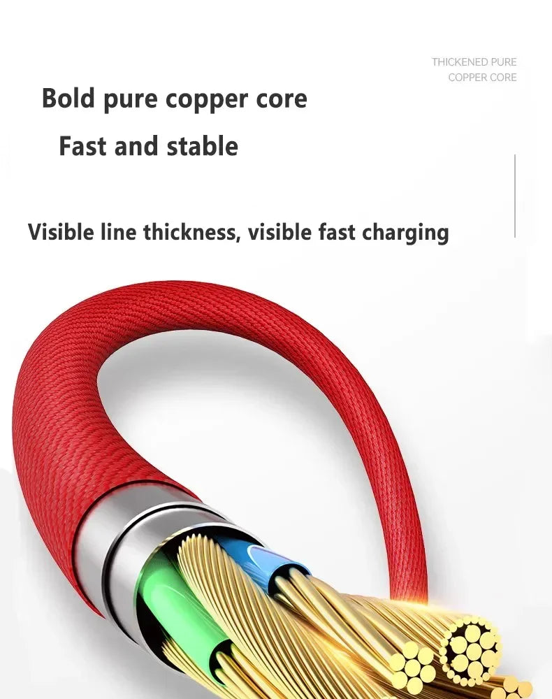 90° Angled Fast Charging Cable for iPhone