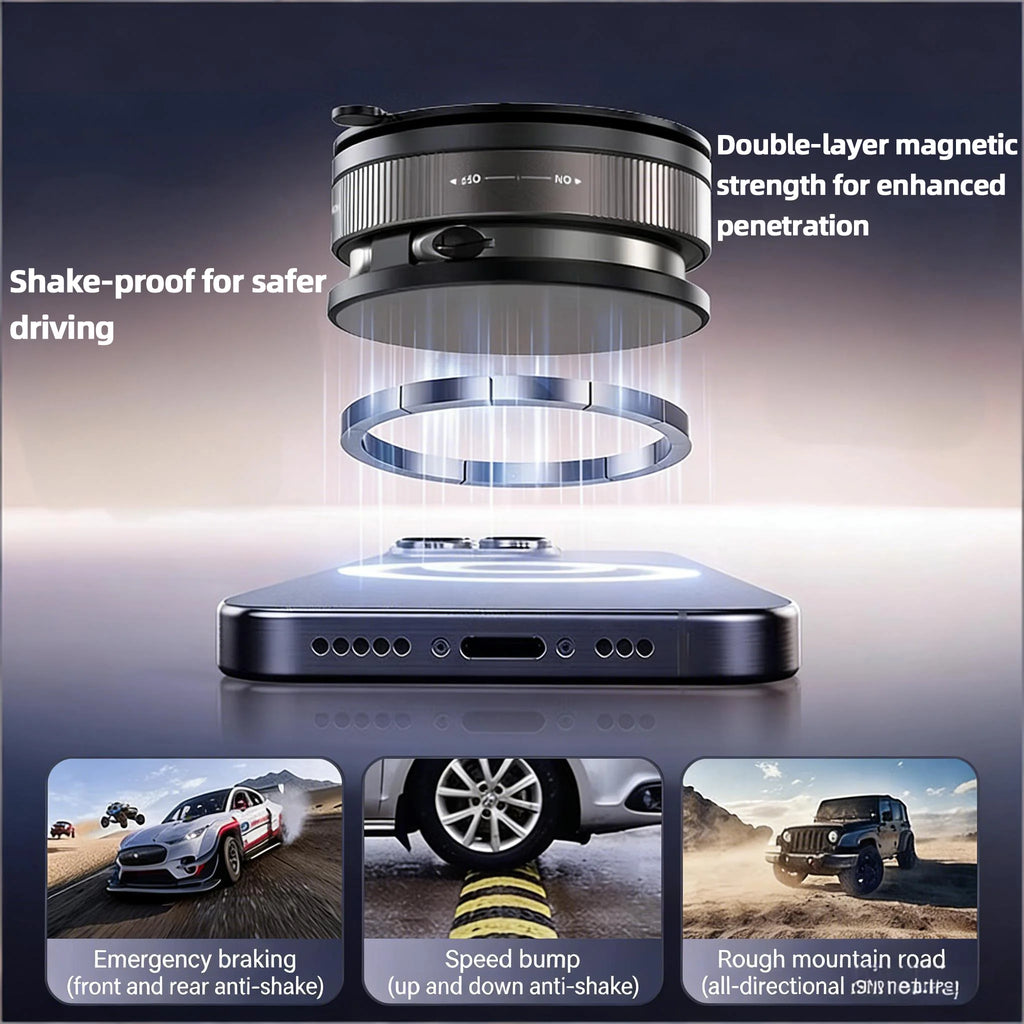 360° Magnetic Suction Car Phone Holder